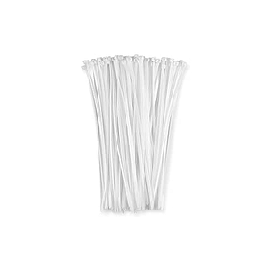 MroMax 100pcs Nylon Cable Ties 300mm x 3.6mm Self-Locking Nylon Tie Wraps White