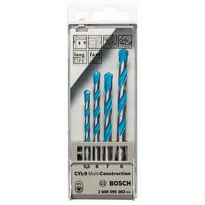 Multi-Construction/Multi-Purpose Drill Bits