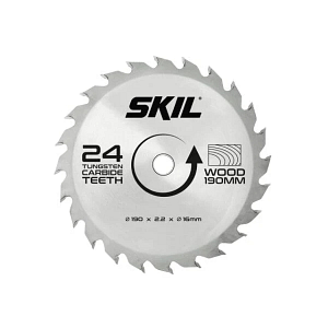 SKIL Carbide-tipped blade (190 mm, 24 teeth) 2610S00272