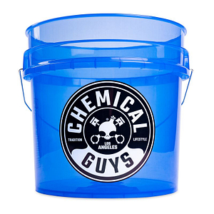 CHEMICAL GUYS SMOKED BLUE DETAILING CARWASHBUCKET 4.5 GALLON 19L