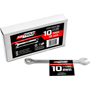 AWTOOLS COMBINATION WRENCH 10mm 10pcs BLACK LINE AW40010