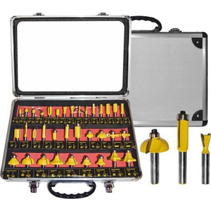 AWTOOLS TCT WOOD ROUTER BIT SET 35pcs AW40514