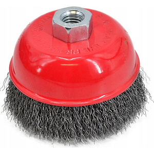 AWTOOLS CRIMPED WIRE CUP BRUSH 65mm/ M14 THREAD AW55102