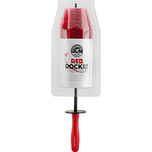 CHEMICAL GUYS LITTLE RED ROCKET WHEEL RIM DETAILING BRUSH