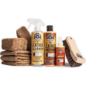 CHEMICAL GUYS NEW LEATHER DETAILING KIT 9 ITEMS