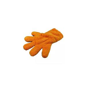 D CON 5 FINGER FURRY MITT ORANGE GREY WASH MITT (D_MIC_511_AXM)