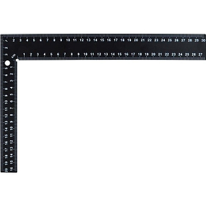 Faithfull Roofing Square - Black Steel 200x300mm (8x12in) FAICS300200