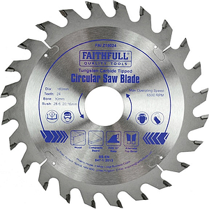 Circular Saw Blade 152 x 20mm x 24T Fast Rip FAIZ15224