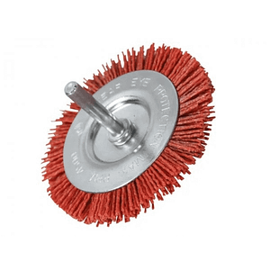 FAITHFULL Nylon Wheel Flat 75mm x 6mm Shank