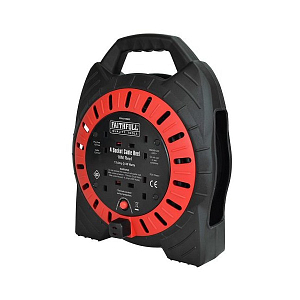 Faithfull Enclosed Cable Reel 240V 10M 13A 4G FPPCR10MSE