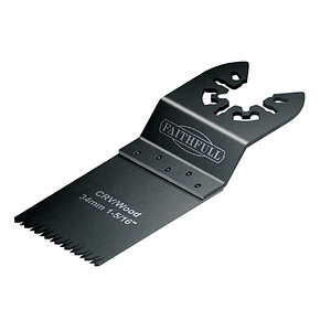 Faithfull FAIMFW34 Multi-Functional Tool CRV Flush Cut Wood Blade