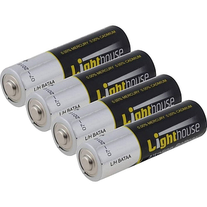 Lighthouse AA LR6 Alkaline Batteries 2400 mAh (Pack of 4)