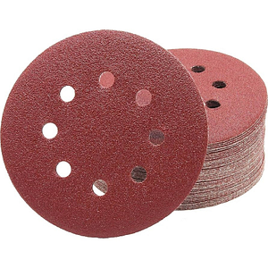 MILWAUKEE 125MM SANDING DISCS 80 GRIT (8 HOLE), 50PCS 4058546415662