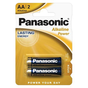 Battery AAA (R03) alkaline PANASONIC Alkaline Power 2pcs / blister (LR14X)