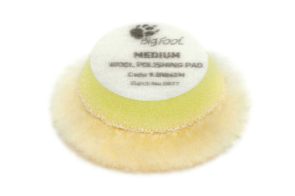 RUPES MEDIUM WOOL POLISHING PAD 30-45 mm (1" - 1.5") (9.BW40M/4)
