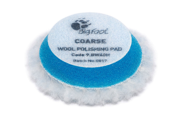 RUPES 9.BW40H/4 COARSE WOOL POLISHING PAD 30-45 mm (1" - 1.5")
