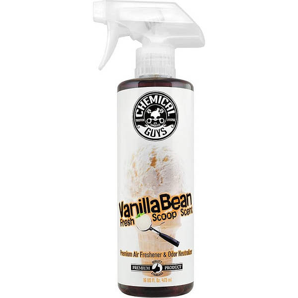 CHEMICAL GUYS VANILLA BEAN FRESH SCOOP AIR FRESHENER CAR PERFUME 473ML