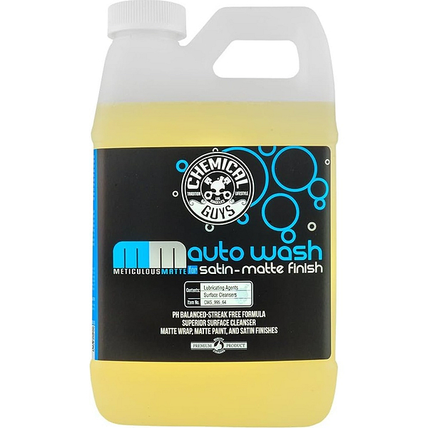 CHEMICAL GUYS METICULOUS MATTE AUTO CAR WASH SHAMPOO FOR MATTE PAINT VINYL GALLON