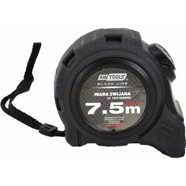 AWTOOLS MEASURE MAGNET. ABS 7.5m x 25mm AWBL25414