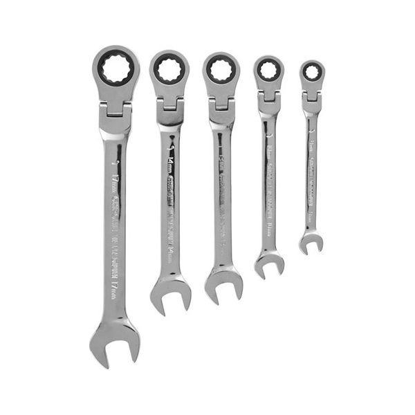 PROBUILDER RATCHET SPANNER SET FLEX 5PCS 36916 T&H