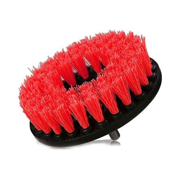 products carpet cleaning brush with drill attachment heavy duty red 1