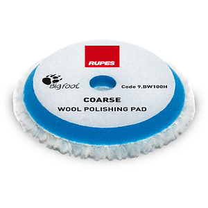 RUPES 9.BW100H COARSE WOOL POLISHING PAD 80-90 mm (3" - 3.5")