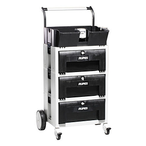 RUPES CARRIER POLISHING TROLLEY WITH 3 DRAWERS