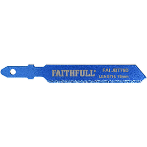 FAITHFULL Jigsaw Blade Diamond Grit 76mm