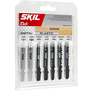 SKIL 21-PC Jigsaw Blade Set (T-Shank) 2610S00920