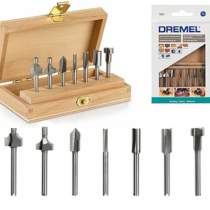 DREMEL® Multipurpose Router Bit Set (660) 26150660JA