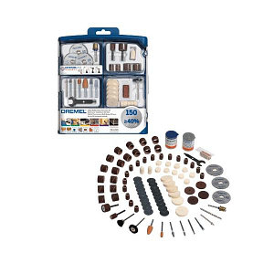 Dremel 150 pieces Multipurpose Accessory Set (724) 2615S724JA
