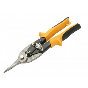 Compound Aviation Snips-Yellow Straight Cut
