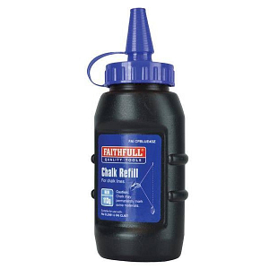 Faithfull Chalk Powder Blue 113g (4oz) FAIPBLUE4OZ