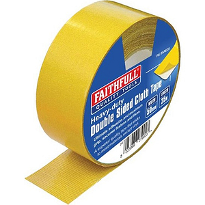 Double Sided Tape Heavy-Duty 50mm x 25m FAITAPEDS