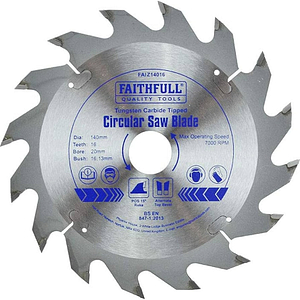 Circular Saw Blade 128 x 20mm x 14T Fast Rip FAIZ12814