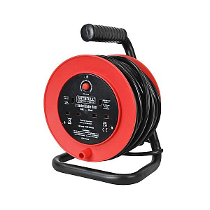 Faithfull Open Cable Reel 240V 15M 13A FPPCR15