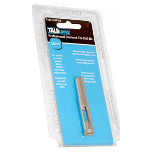 Tala Professional Diamond Tile Drill Bit 10mm TAL69545