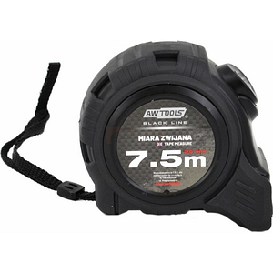 AWTOOLS MEASURE MAGNET. ABS 7.5m x 25mm AWBL25414