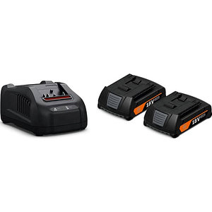 FEIN BATTERY STARTER SET 3PCS GBA 18V 2AH AS AMPShare 92604244010
