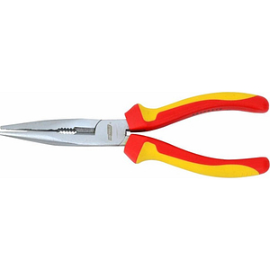 AWTOOLS VDE LONG NOSE PLIERS 160mm AW31109