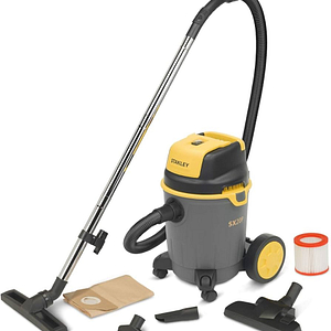 STANLEY lightweight Wet&Dry Vacuum Cleaner, 20 L-Power Tool Socket SXVC20PE