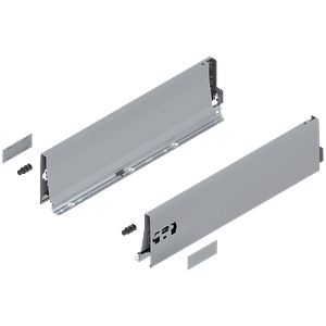 378K4502SA TANDEMBOX drawer side, height K (115.6 mm), NL=450 mm, right+left, for TANDEMBOX antaro