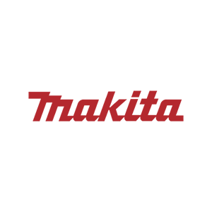 Makita logo in red italic script on a white background.