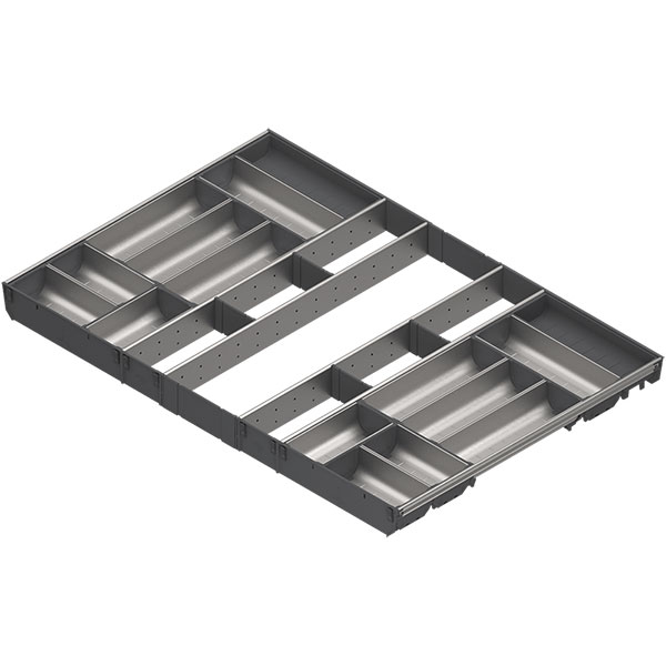 ZSI.10VEI9 ORGA-LINE container set (fully filled), for TANDEMBOX drawer, NL=650 mm, CW=1000 mm