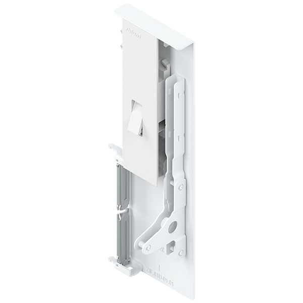 ZIF.82D0.01 TANDEMBOX front fixing, height D, for inner pull-out with gallery, left, for TANDEMBOX intivo