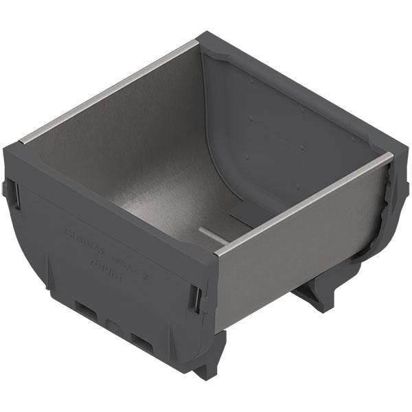 ZSI.010SI ORGA-LINE container, length=88 mm, width=88 mm