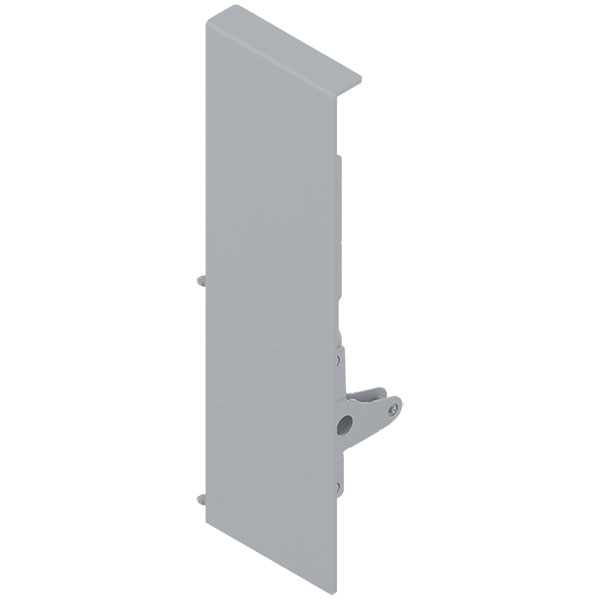 ZIF.81D0.01 TANDEMBOX front fixing, height D, for inner pull-out with design element, right, for TANDEMBOX intivo