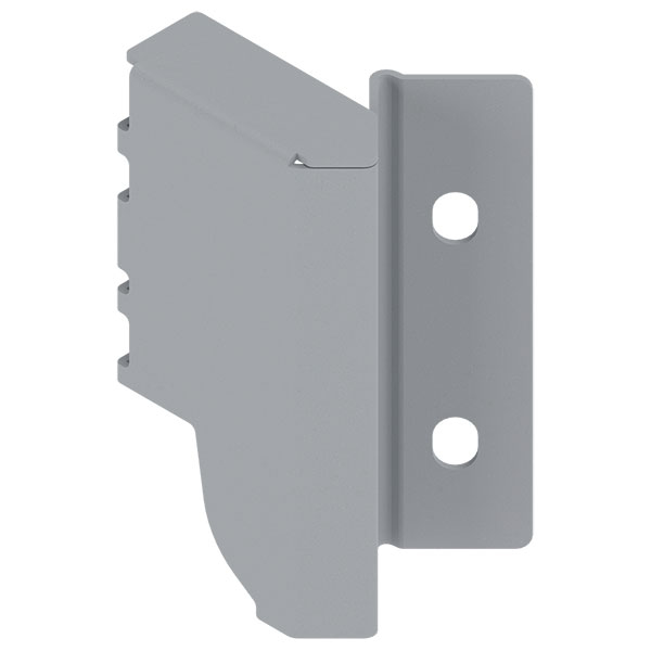Z30M000S.45 TANDEMBOX back fixings bracket, height M (96.5 mm), for SPACE CORNER, left