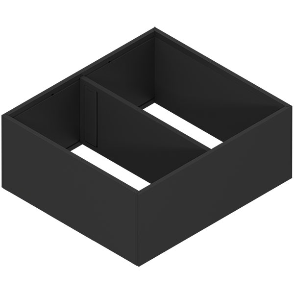ZC7F300RSU AMBIA-LINE frame, for LEGRABOX/MERIVOBOX high fronted pull-out, steel, from NL=270 mm, width=242 mm