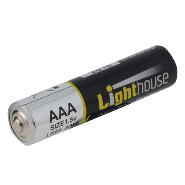 Lighthouse AAALR03 Alkaline Batteries 1120 mAh AAALR03